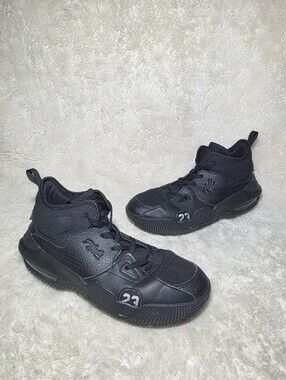 ​Nike Air Jordan Stay Loyal 2 GS Black Metallic Silver Womens 8.5 Mens 7 (7Y)